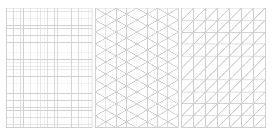 Sample graph papers